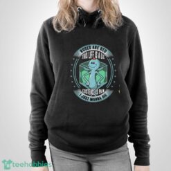 Mr. Meeseeks Roses Are Red This Life Is A Lie Existence Is Pain I Just Wanna Die T Shirt image Mr. Meeseeks Roses Are Red This Life Is A Lie Existence Is Pain I Just Wanna Die T-Shirt - Unisex Pullover Hoodie