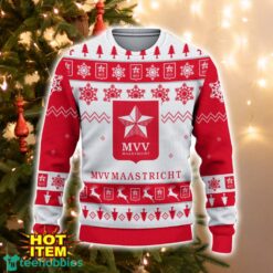 MVV Maastricht Logo Ugly Christmas Sweater 3D Printed Unisex Sweater For Men And Women image MVV Maastricht Logo Ugly Christmas Sweater 3D Printed Unisex Sweater For Men And Women Product Photo 2