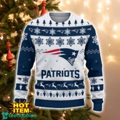 New England Patriots Logo Ugly Christmas Sweater 3D Printed Unisex Sweater For Men And Women Product Photo 2