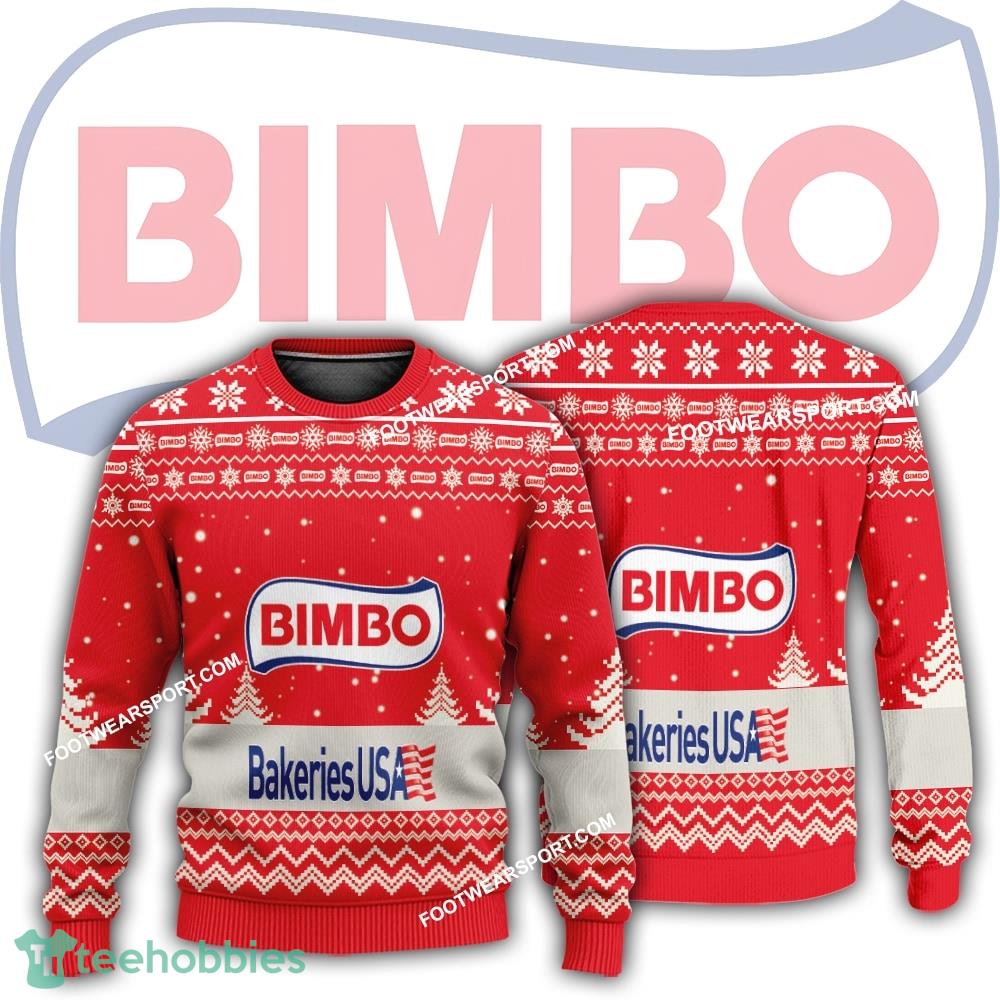 New Logo Bimbo Bakeries Usa Festoon Ugly Christmas Sweater Gift Holidays image New Logo Bimbo Bakeries Usa Festoon Ugly Christmas Sweater Gift Holidays - New Logo Bimbo Bakeries Usa Festoon Ugly Christmas Sweater Gift Holidays