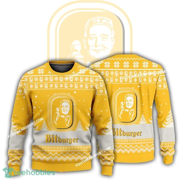 New Logo Bitburger Beer Ornament Ugly Christmas Sweater For Men Women - New Logo Bitburger Beer Ornament Ugly Christmas Sweater For Men Women