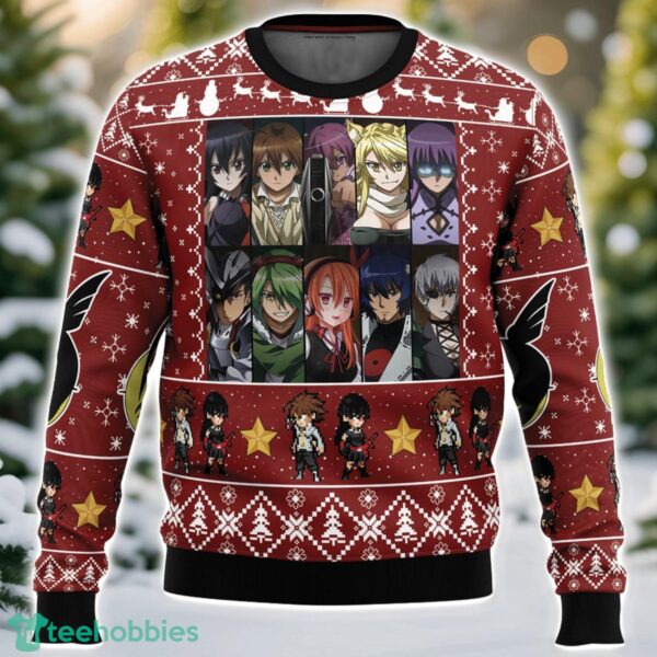 Night Raid Akame ga Kill Ugly Christmas Sweater Holiday Christmas Gift Product Photo 1