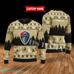North Carolina Courage Custom Name Merry Xmas Sweater For Soccer Sport Team's Fans Sweater Product Photo 1