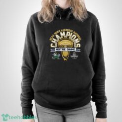 Notre Dame Back 2 Back 2024 NCAA Men’s Lacrosse National Champions Shirt - Unisex Pullover Hoodie