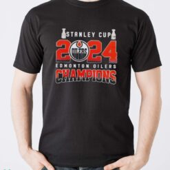 Official Stanley Cup 2024 Edmonton Oilers Champions T-Shirt - Men T-Shirt