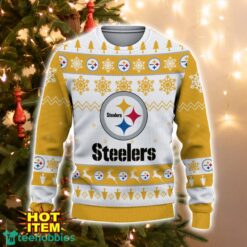 Pittsburgh Steelers Logo Ugly Christmas Sweater 3D Printed Unisex Sweater For Men And Women Product Photo 2
