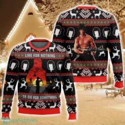 Rambo Ugly Christmas Sweater For Men And Women Christmas Holiday Gift Family Gift Product Photo 1