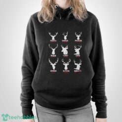 Reindeer Meat Cuts Sweatshirt, Christmas Hunter Hoodie, Reindeer Butcher Shirt - Unisex Pullover Hoodie