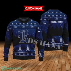 Rice Owls Custom Name Merry Xmas Sweater For Rice Owls Fans Sweater Product Photo 1