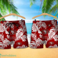 San Francisco 49ers Tropical Pattern Combo Hawaii Shirt and Shorts For Fans Product Photo 1