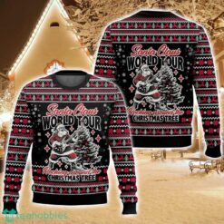 Santa Claus World Tour Ugly Christmas Sweater For Men And Women Christmas Holiday Gift Family Gift Product Photo 1