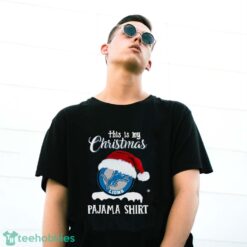 Santa Detroit Lions this is my Christmas pajama shirt sweater - G500 Gildan T-Shirt