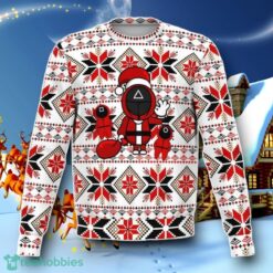 Squid Santa Soldier Ugly Christmas 3D Sweater Special Gift Product Photo 1