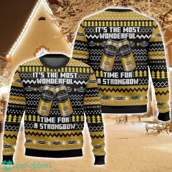 Strongbow UK Beer Ugly Christmas Sweater For Men And Women Christmas Holiday Gift Family Gift Product Photo 1