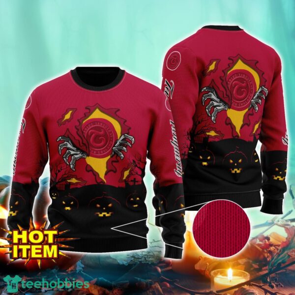 Tanqueray Scary Night Halloween Hand Pull Out Halloween 3D Sweater For Men and Women Product Photo 1