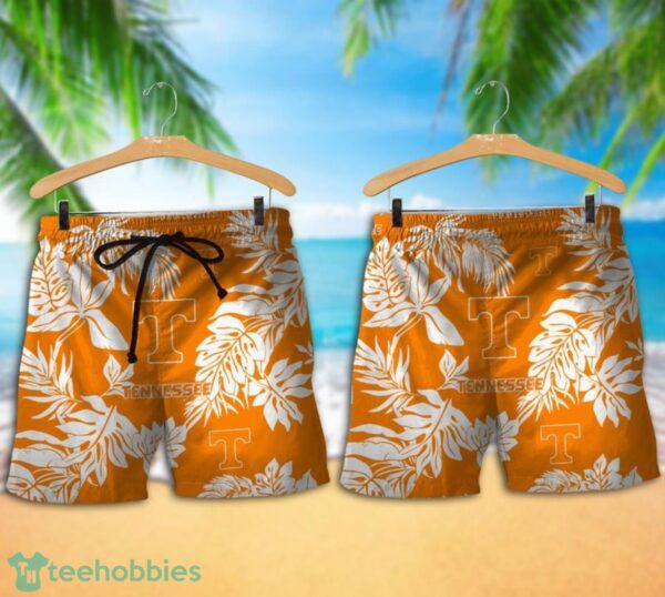 Tennessee Volunteers Tropical Pattern Combo Hawaii Shirt and Shorts For Fans Product Photo 1