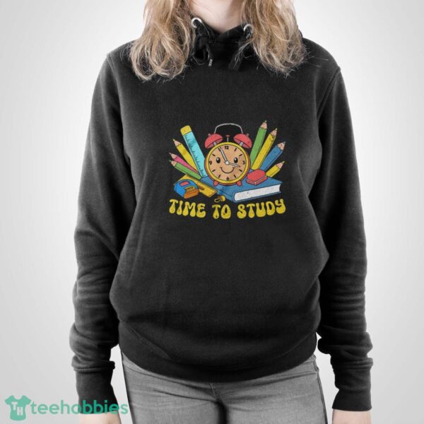 Time To Study Shirt, Back To School Shirt - Unisex Pullover Hoodie