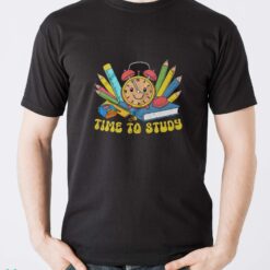 Time To Study Shirt, Back To School Shirt - Men T-Shirt