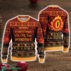 Ugly Sweater You Filthy Hobbitses Christmas Gifts Lotr Ugly Christmas Sweater Holiday Gift Product Photo 1