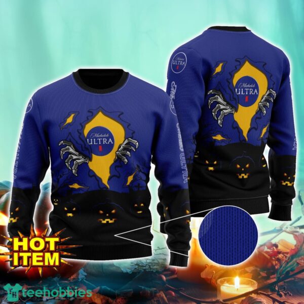 Ultra Scary Night Halloween Hand Pull Out Halloween 3D Sweater For Men and Women Product Photo 1
