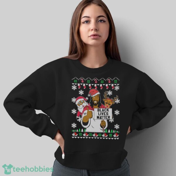 Black Lives Matter Christmas Sweater Black Lives Matter Sweatshirt Black Lives Matter Christmas Shirt - Sweatshirt