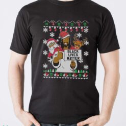 Black Lives Matter Christmas Sweater Black Lives Matter Sweatshirt Black Lives Matter Christmas Shirt - Men T-Shirt