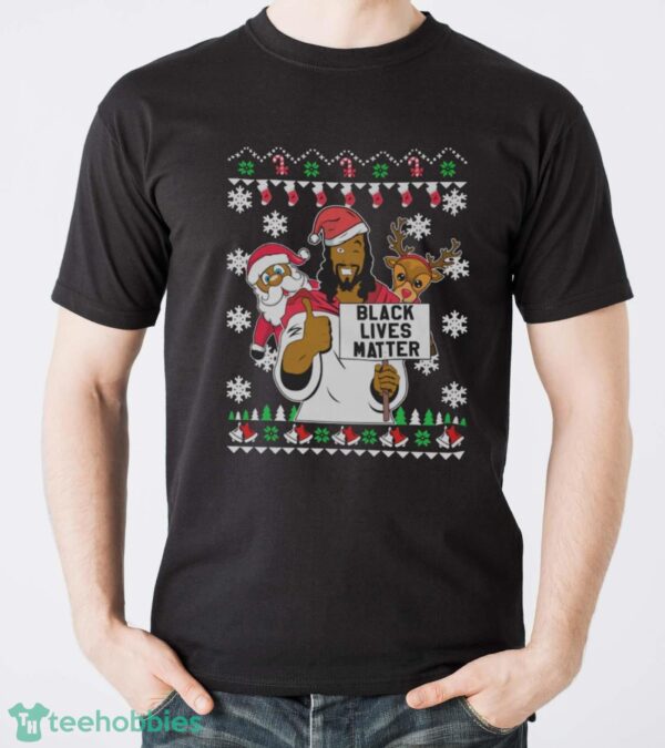 Black Lives Matter Christmas Sweater Black Lives Matter Sweatshirt Black Lives Matter Christmas Shirt - Men T-Shirt