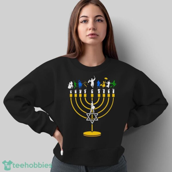 Broadway Menorah Sweater Broadway Hanukkah Sweater Broadway Hanukkah Sweatshirt Broadway Hanukkah Sweater - Sweatshirt