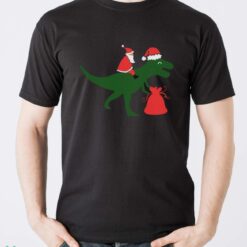 Christmas Dinosaur Shirt Christmas Gift Shirt - Men T-Shirt
