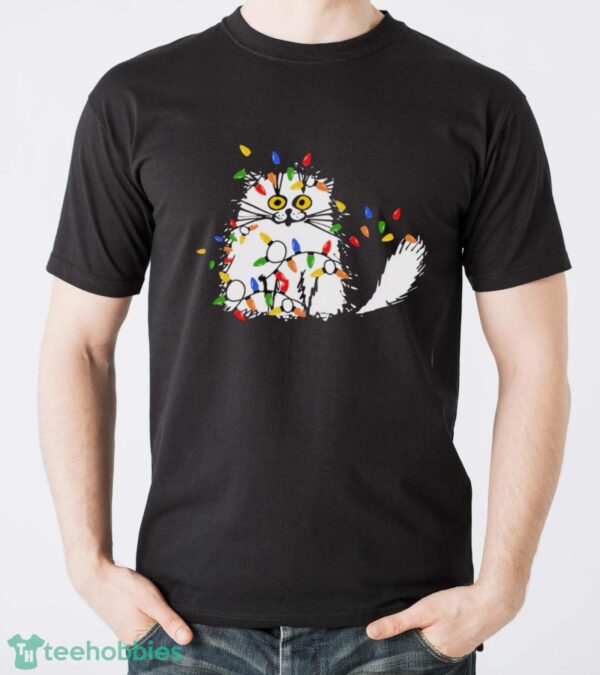 Christmas Funny Cat Shirt, Funny Cat Shirt, Cute Funny Cat Shirt - Men T-Shirt