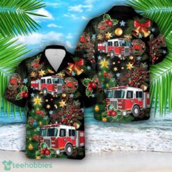 Fire trucks Firefighter Hawaiian Shirt Product Photo 1