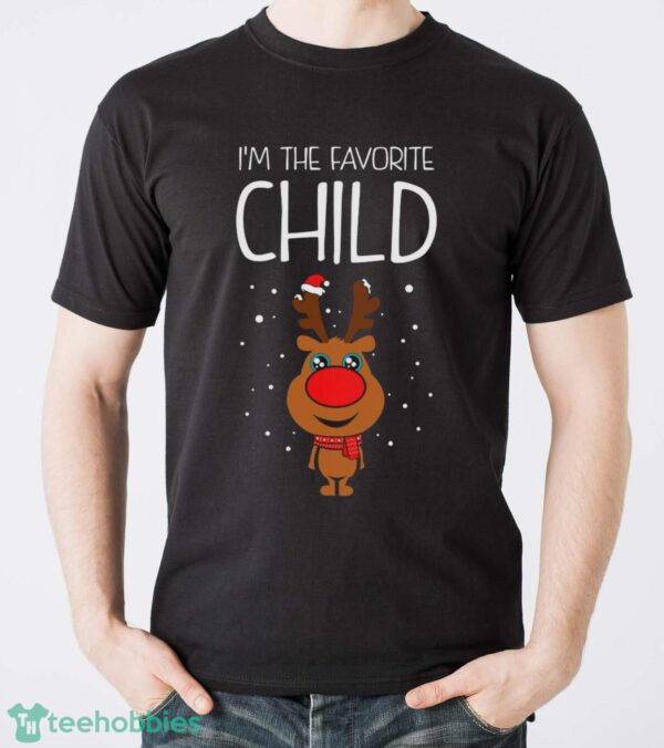 I'm The Favorite Child Sweater Funny Kids Ugly Christmas Sweater - Men T-Shirt