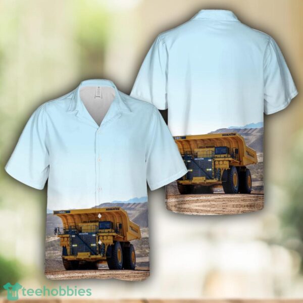 Komatsu 980E 4 mining dump truck Hawaiian Shirt Beach Shirt Product Photo 1