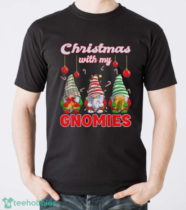 Merry Christmas Gnome - Christmas with my Gnomies T-Shirt - Men T-Shirt