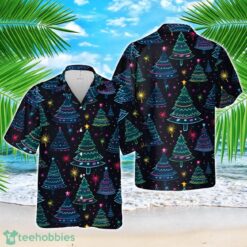 Neon Christmas Trees Festive Christmas Delight Hawaiian Shirt Product Photo 1