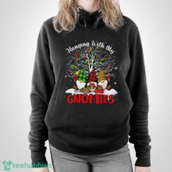 New Funny Christmas Gnome Hanging With My Gnomies Xmas Men Women T Shirts - Unisex Pullover Hoodie