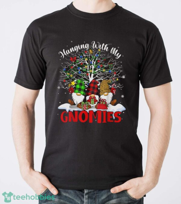 New Funny Christmas Gnome Hanging With My Gnomies Xmas Men Women T Shirts - Men T-Shirt