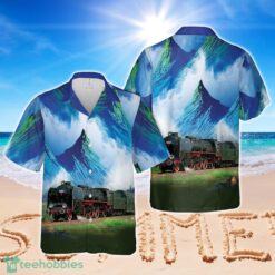 Pm 36-2 PKP - Polish State Railways Steam 4-6-2 Hawaiian Shirt Aloha Beach Shirt Product Photo 1