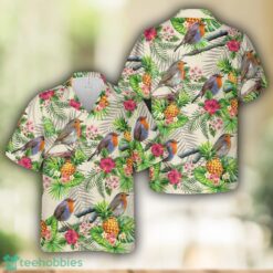 Robin Bird Hawaiian Shirt Beach Shirt Product Photo 1