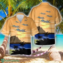 US Air Force McDonnell Douglas F-18C USAF Chippy Ho Hawaiian Shirt Product Photo 1