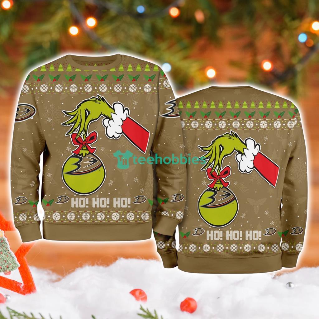 Anaheim Ducks C Christmas ugly sweater image Anaheim Ducks C Christmas ugly sweater Product Photo 1