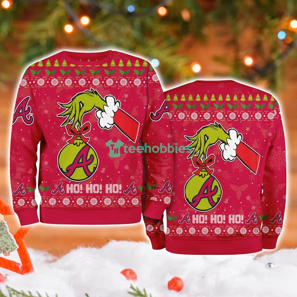Atlanta Braves MLB C Christmas ugly sweater image Atlanta Braves MLB C Christmas ugly sweater Product Photo 1