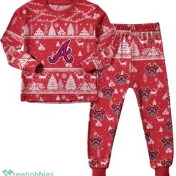 Atlanta Braves MLB Christmas Pattern Family Matching Pajamas Sets Best Gift For Christmas Product Photo 1