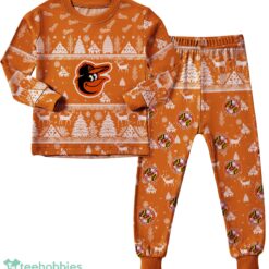 Baltimore Orioles MLB Christmas Pattern Family Matching Pajamas Sets Best Gift For Christmas image Baltimore Orioles MLB Christmas Pattern Family Matching Pajamas Sets Best Gift For Christmas Product Photo 4