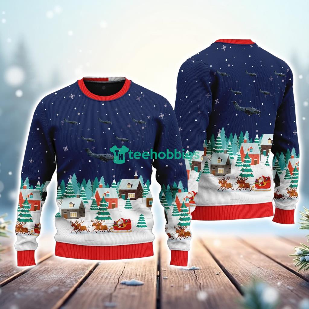 Beechcraft C 12 Huron Us Air Force Christmas Ugly Sweater Meaningful Gift For Aviation Fans image Beechcraft C-12 Huron Us Air Force Christmas Ugly Sweater Meaningful Gift For Aviation Fans Product Photo 1