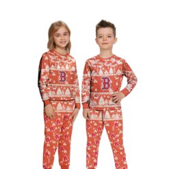 Boston Red Sox MLB Christmas Pattern Family Matching Pajamas Sets Best Gift For Christmas Product Photo 1