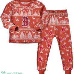 Boston Red Sox MLB Christmas Pattern Family Matching Pajamas Sets Best Gift For Christmas image Boston Red Sox MLB Christmas Pattern Family Matching Pajamas Sets Best Gift For Christmas Product Photo 2
