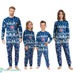 Chicago Cubs MLB Christmas Pattern Family Matching Pajamas Sets Best Gift For Christmas image Chicago Cubs MLB Christmas Pattern Family Matching Pajamas Sets Best Gift For Christmas Product Photo 4