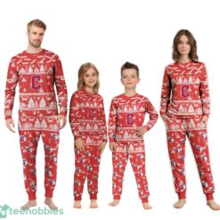 Cleveland Guardians MLB Christmas Pattern Family Matching Pajamas Sets Best Gift For Christmas image Cleveland Guardians MLB Christmas Pattern Family Matching Pajamas Sets Best Gift For Christmas Product Photo 2