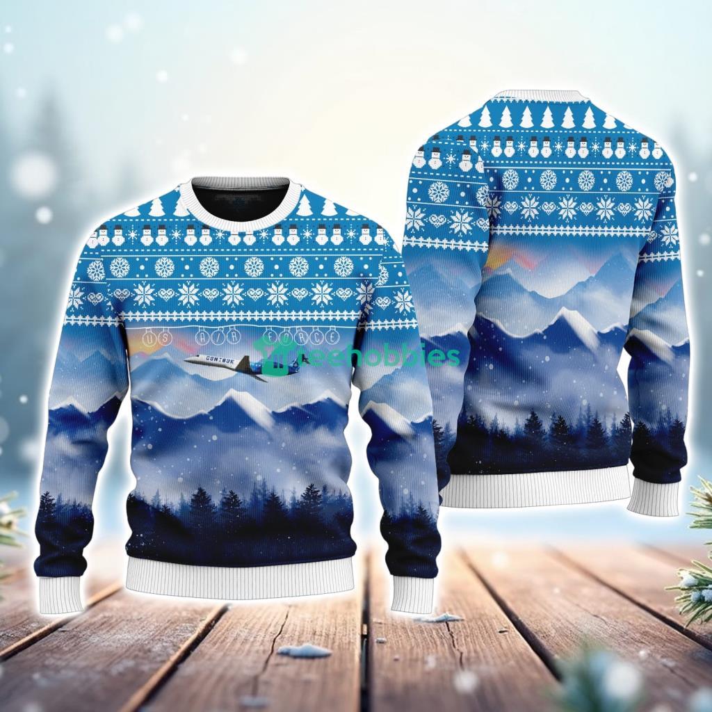 Contour Airlines Embraer Erj 145lr American New Trend Ugly Sweater Christmas 3D Best Gift image Contour Airlines Embraer Erj-145lr American New Trend Ugly Sweater Christmas 3D Best Gift Product Photo 1